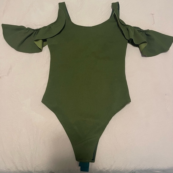 Green body suit - Picture 2 of 3